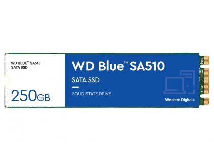 WESTERN DIGITAL SSD BLUE SA510 250GB / WDS250G3B0B / M.2 SATA III / Interní / 2280