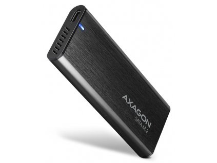 AXAGON box na M.2 SSD / EEM2-SBC / USB-C / USB 3.2 Gen2 / kabel 20cm USB-C na USB-A