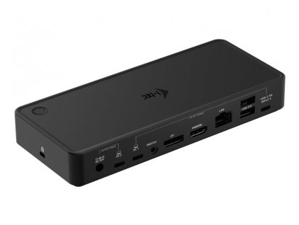 i-tec dokovacia stanica USB-C/Thunderbolt KVM Dual Display/ 5x USB-C/ 3x USB 3.2/ DP/ HDMI/ LAN/ Power Delivery 65/100W
