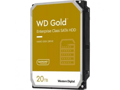 WESTERN DIGITAL GOLD 20TB / SATA 6Gb/s / Interní / 3,5" / 512MB