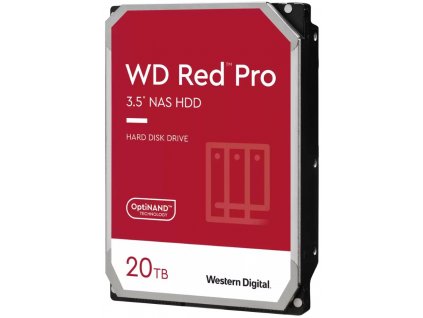 WESTERN DIGITAL RED PRO 20TB / WD201KFGX / SATA III/ 3,5"/ 7200rpm / 512MB