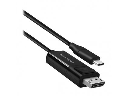 AXAGON adaptér z USB-C na DisplayPort / RVC-DPC / 4k/60Hz / 1,8m