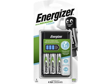 Energizer 1 hodinová nabíjačka + 4ks R6/AA 2300 mAh