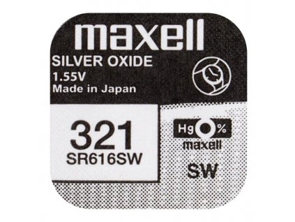 MAXELL 321/SR616SW 1ks