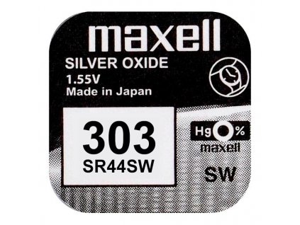 MAXELL 303/SR44SW - 1ks