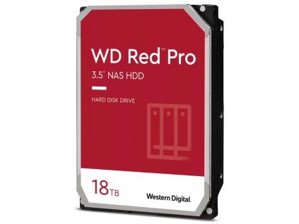 WESTERN DIGITAL RED Pro 18TB / WD181KFGX / SATA 6Gb/s / 3,5" / 512MB