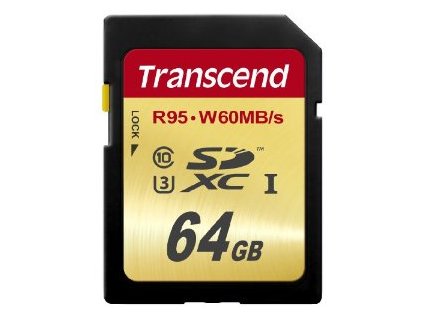 Transcend SDXC 64GB Class 10 UHS-I