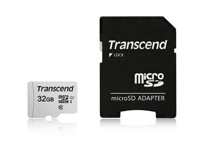 Transcend microSDHC 32GB UHS-I U1 Class 10 + adaptér