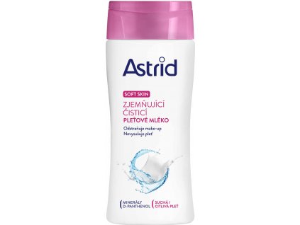 ASTRID Soft Skin pleťové mlieko 200ml zjemňujúce