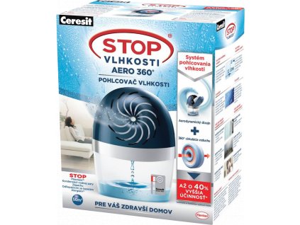 CERESIT Stop vlhkosti AERO komplet (prístroj+náplň 450g)