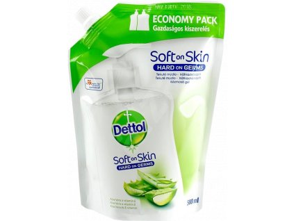 DETTOL tekuté mydlo náplň 500ml Aloe Vera a vitamín E