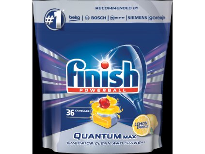FINISH Quantum MAX tablety do umývačky 36ks - Lemon