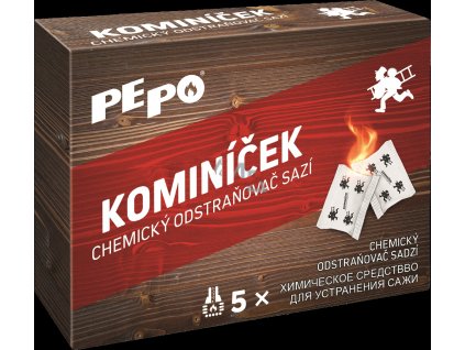 KOMINÍČEK 70g/5ks - chemický odstraňovač sadzí