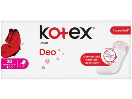 KOTEX vložky slipové ultra slim DEO 20ks