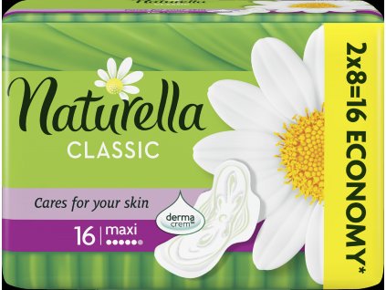 NATURELLA vložky classic maxi 16ks