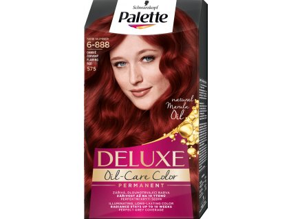PALETTE DELUXE farba na vlasy 575 Ohnivo červená