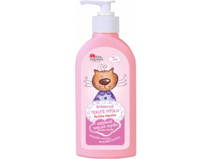 PINK ELEPHANT tekuté mydlo 250ml mačička Hanička