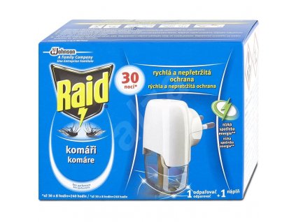 RAID elektrický odparovač s tekutou náplňou 21ml /30nocí