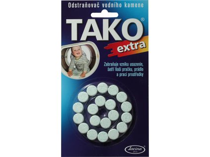 TAKO čistiace tablety do práčky 20ks