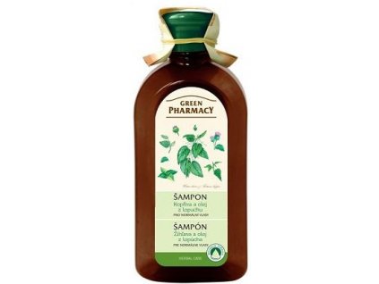 GREEN PHARMACY šampón 350ml Žihľava