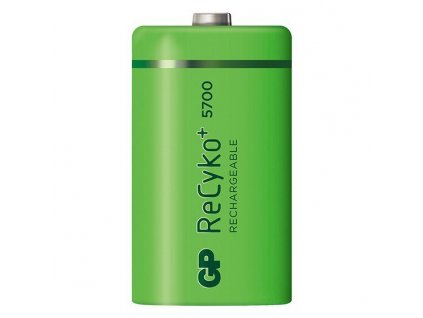 GP ReCyko + R20/D Ni-MH 5700 Series 5700mAh Rechargeable battery - 1ks