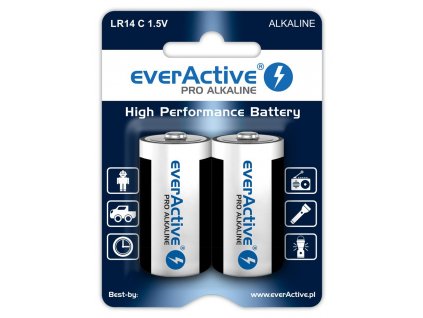 everActive Pro LR14/C alkaline - 2ks