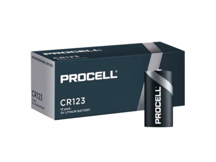 Duracell Procell CR123 lithium - 10ks