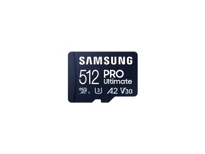 Samsung micro SDXC 512GB PRO Ultimate UHS-I U3, Class 10 (MB-MY512SB/WW) + USB adaptér