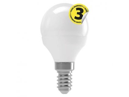 Emos LED žiarovka Classic Mini Globe / E14 / 4,1 W (32 W) / 350 lm / teplá biela