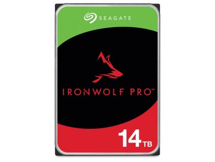 Seagate IronWolf Pro 14TB HDD / ST14000NT001 / 3,5" / 7200 rpm / SATA III / 256 MB