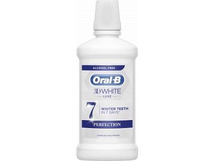 ORAL B ústna voda 500ml White Perfection