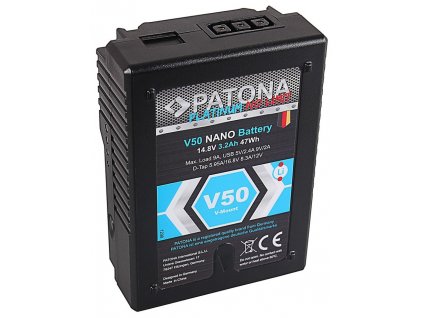 PATONA V-mount pro Sony V50 3200mAh Li-Ion 14,8V 47Wh Platinum - neoriginálna