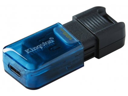 KINGSTON DataTraveler 80 M USB-C 128GB / USB 3.2 Gen1 / Posuvná krytka