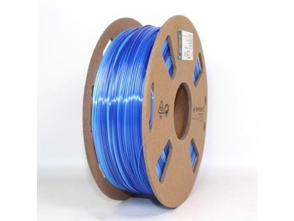 Gembird TIF058114 (filament), PLA, 1,75mm, 1kg, silk ice, ledově modrá/tmavě modrá