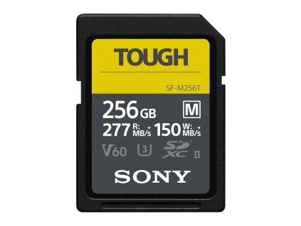 Sony Tough SDXC SF-M 256 GB C10 V60 UHS-II U3 (SFM256T.SYM)