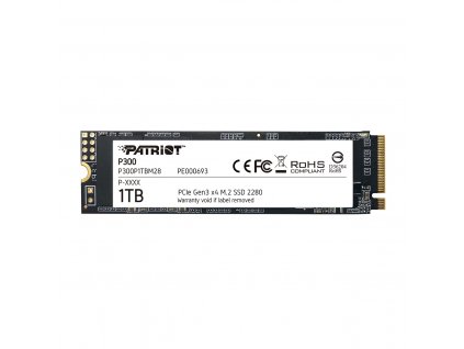Patriot P300 PCIe M.2 2280 SSD 1TB (P300P1TBM28)