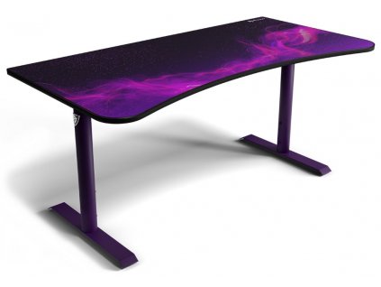 AROZZI ARENA Gaming Desk Deep Purple Galaxy