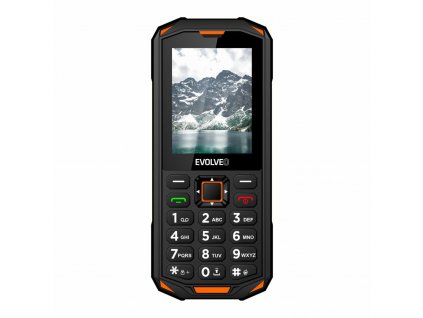 EVOLVEO StrongPhone X5, čierno-oranžová