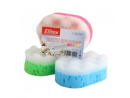 ELITEX masážna špongia kúpeľ 1ks
