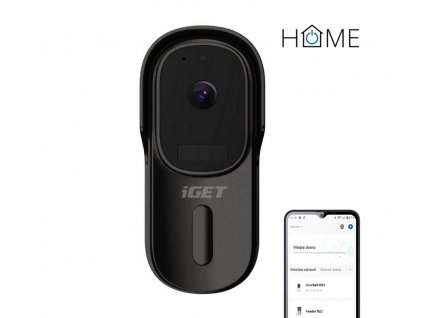 iGET HOME Doorbell DS1 Black