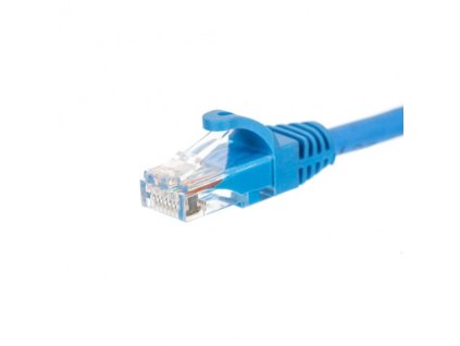 netrack patch cord rj45 molded sheath cat 5e utp 20m blue