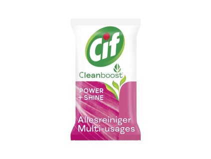 CIF vlhčené obrúsky 80ks Power & Shine