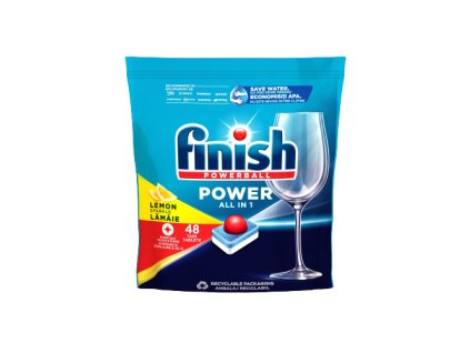 FINISH All-in-1 tablety do umývačky 48ks - Lemon