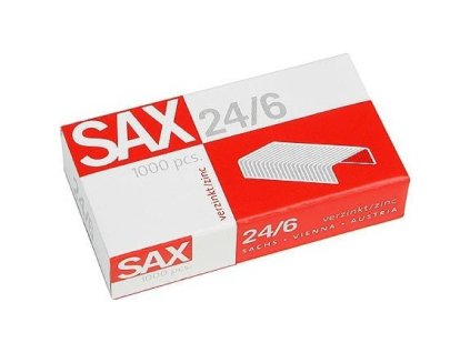SAX Spinky do zošívačky 24/6 1000ks