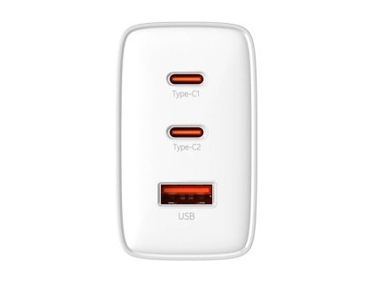 baseus os cube pro p10152301213 00 65w szybka ladowarka sieciowa z 2 gniazdami usb c pd oraz usb 3