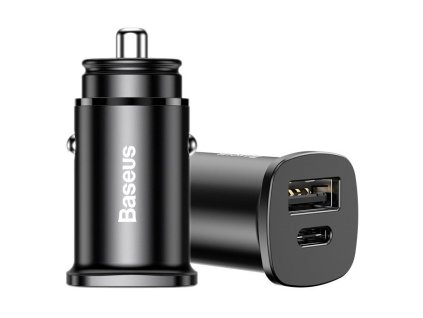 baseus pps bs c15c ccall as01 30w szybka ladowarka samochodowa z gniazdem usb qc4 0 oraz usb c pd 3 0 2