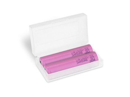 2x akumulator 18650 li ion samsung inr18650 35e 3500mah box pojemnik