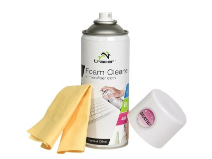 Tracer Foam Cleaner - Plastic (+microfiber) 400 ml