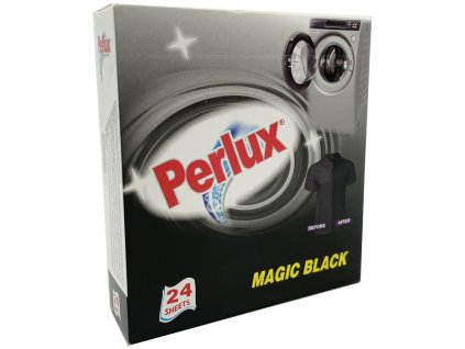 PERLUX obrúsky na pranie práčky na čierne 24ks