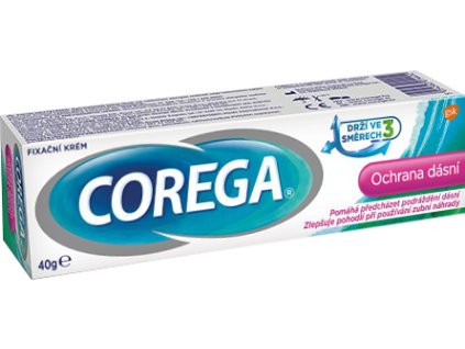 COREGA fixačný krém Ochrana ďasien 40g